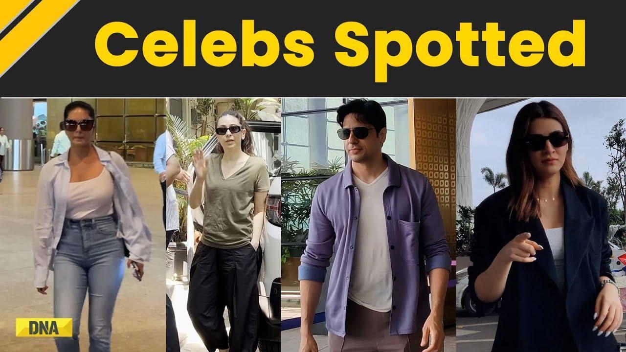 Celebs Spotted: Sunny Leone, Kriti Sanon से लेकर Sidharth Malhotra तक, B-Town Celebs का दिखा Glam