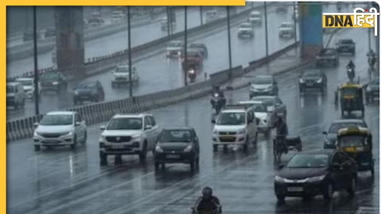 दिल्ली-NCR में अचानक बदला मौसम, 52 डिग्री पारा पहुंचने के बाद झमाझम बारिश