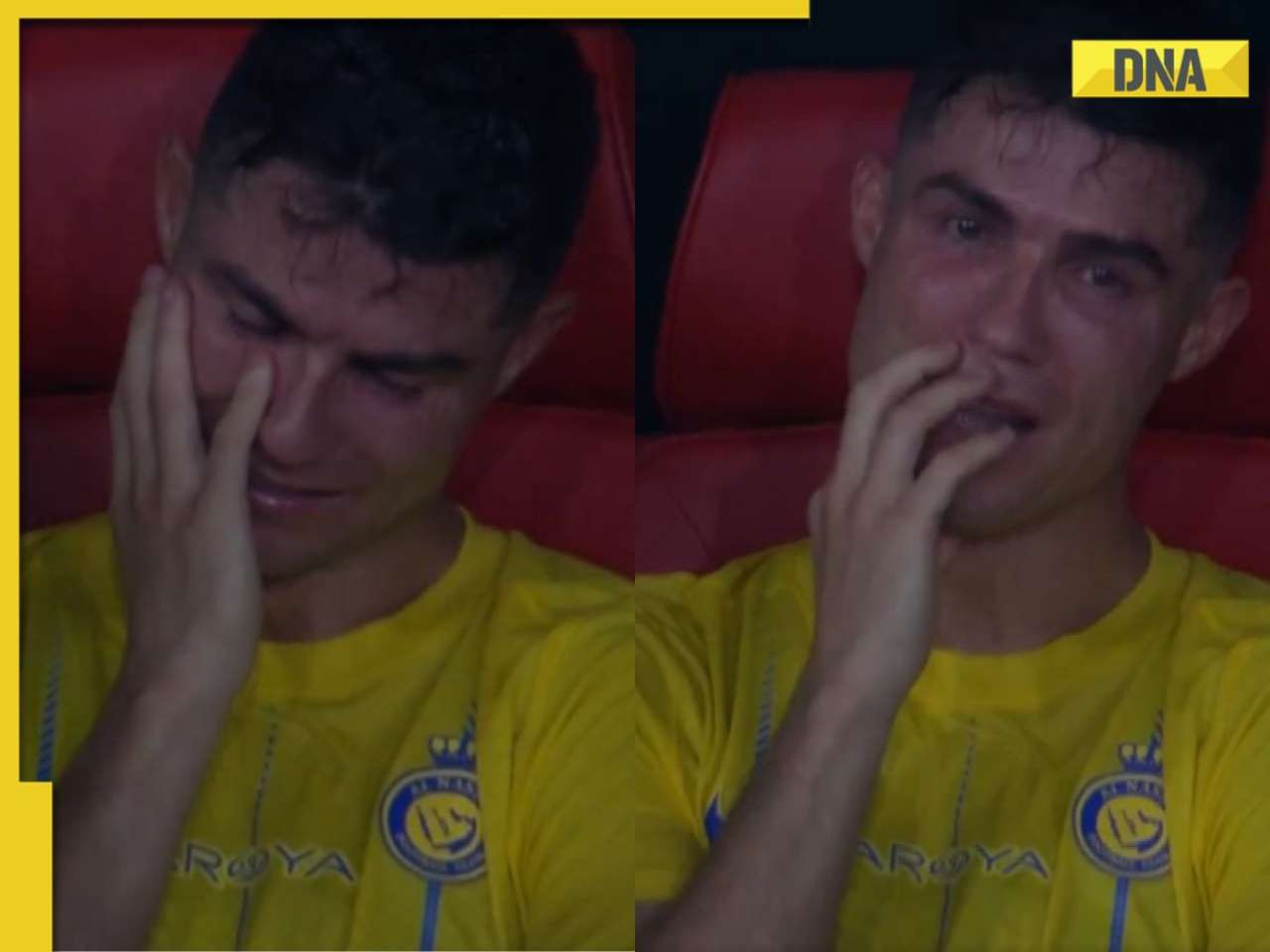 Watch: Cristiano Ronaldo in tears as Al-Nassr lose King's Cup final to ...