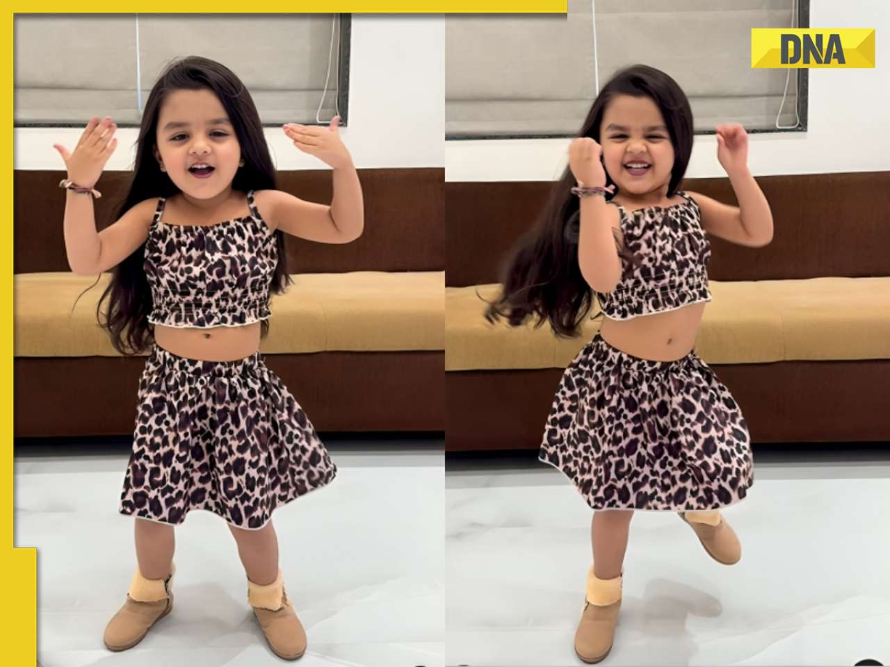 Viral video: Little girl dances her heart out to Neha Kakkar's Balenciaga, internet loves it