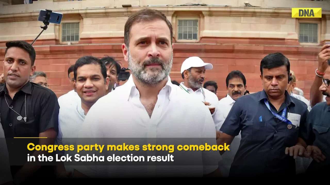 Lok Sabha Elections Result: Congress' Comeback Surprises Political Pandits, Party Leads On 90 Seats
