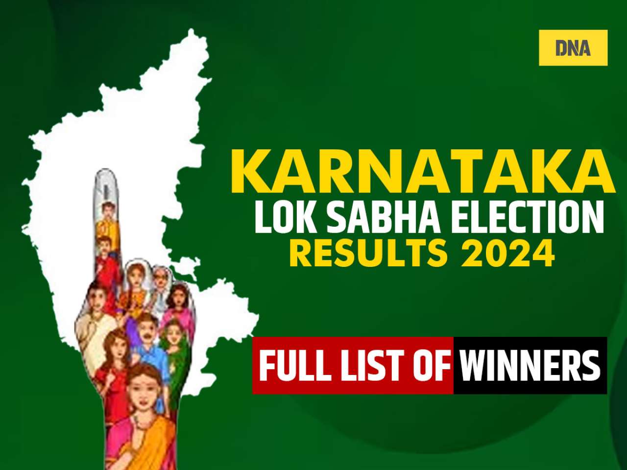 Karnataka Lok Sabha Election Results 2024: Full winner list