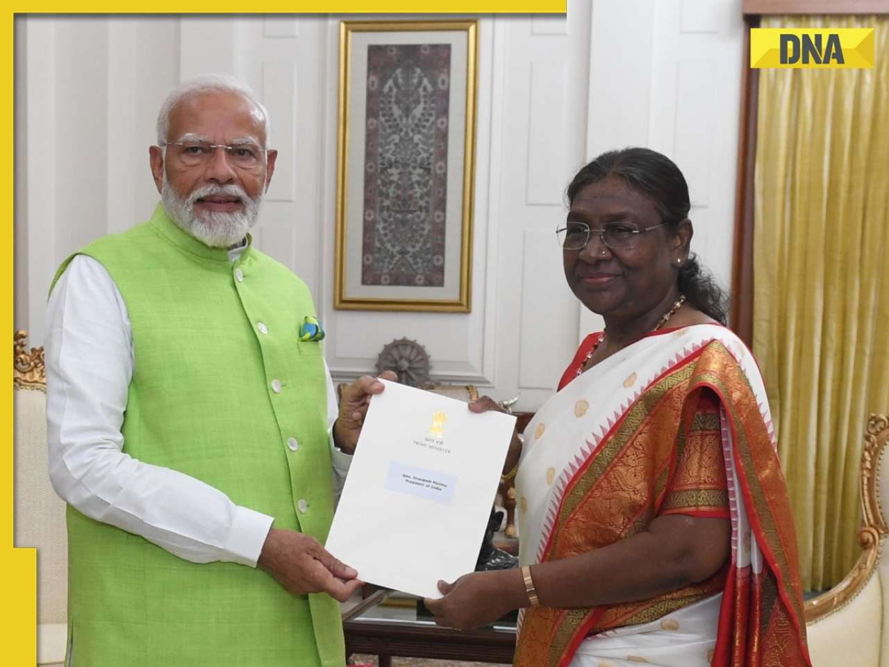President Murmu accepts PM Modi's resignation, asks him to continue till new govt assumes office
