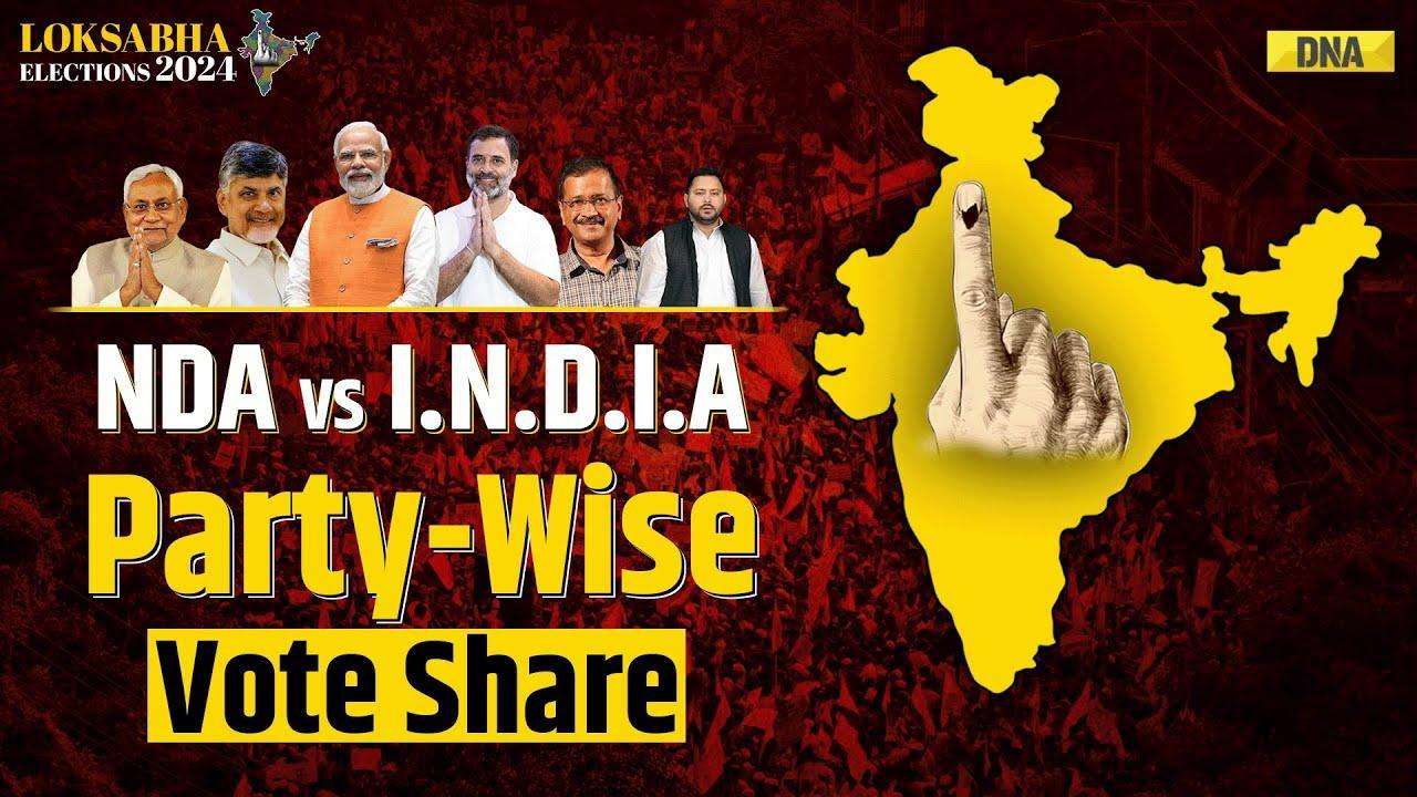 Lok Sabha Elections Results 2024: Which Party Has Won How Many Seats & Vote Share? NDA Vs INDIA