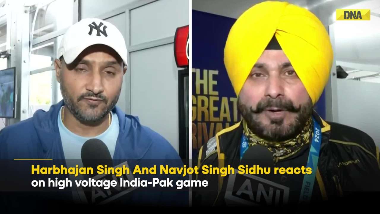 India Vs Pakistan: Harbhajan Singh And Navjot Singh Sidhu React On IND Vs PAK Clash In T20 WC 2024