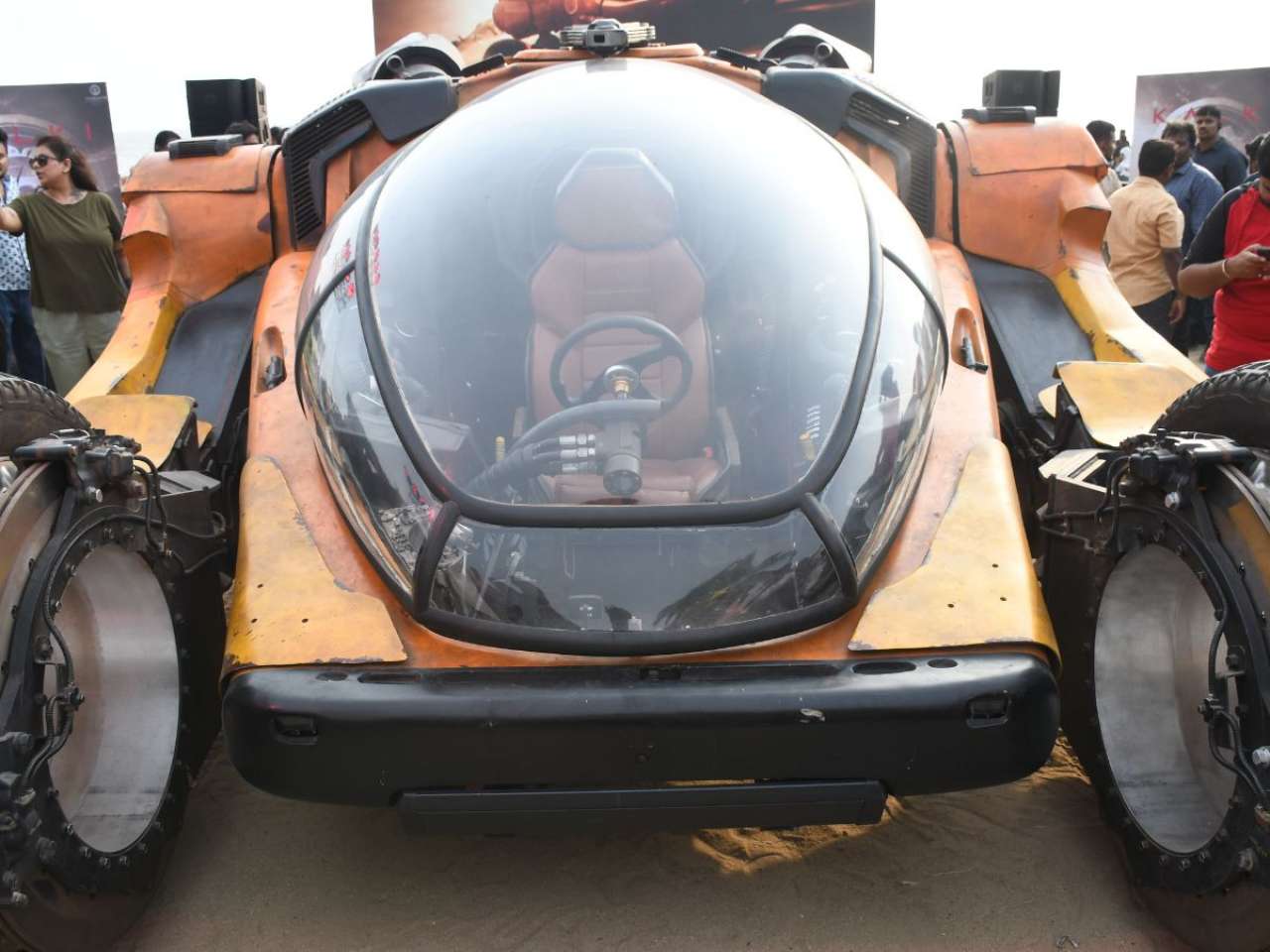 In pics: Prabhas' robotic car Bujji from Kalki 2898 AD takes over ...