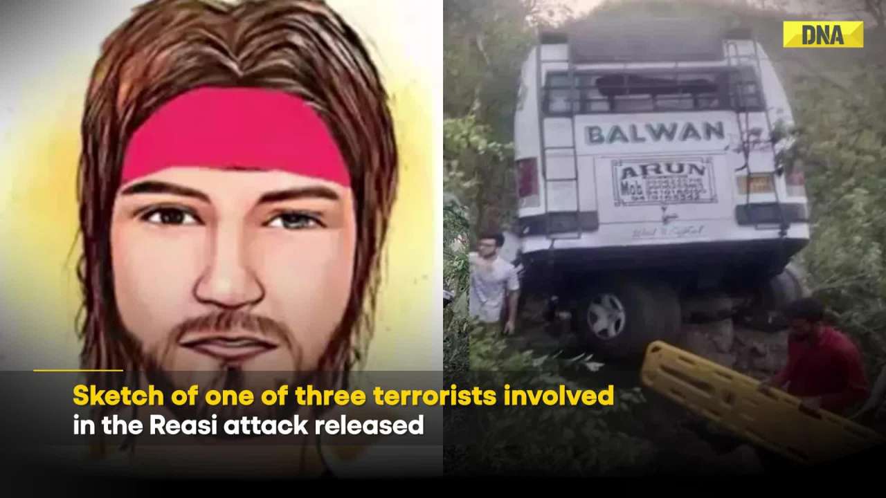 Jammu Kashmir Reasi Bus Terror Attack: Sketch Of Reasi Attackers Released, Search Ops Intensifies