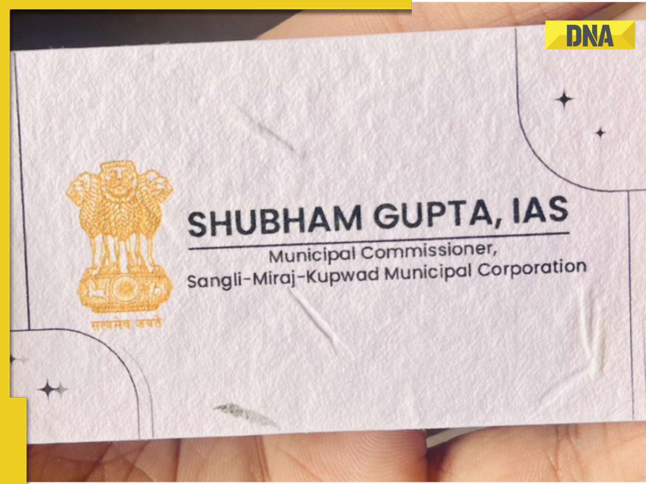 IAS officer's plantable visiting cards go viral: Here's how they work
