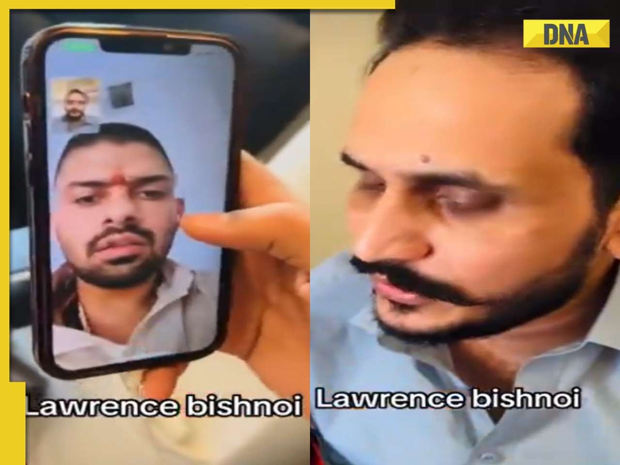 WATCH: Gangster Lawrence Bishnoi wishes 'Eid Mubarak' to Pakistani gangster Shahzad Bhatti from Gujarat jail, says...