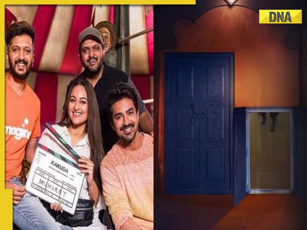 Sonakshi Sinha, Riteish Deshmukh, Saqib Saleem's horror-comedy Kakuda set to release on...