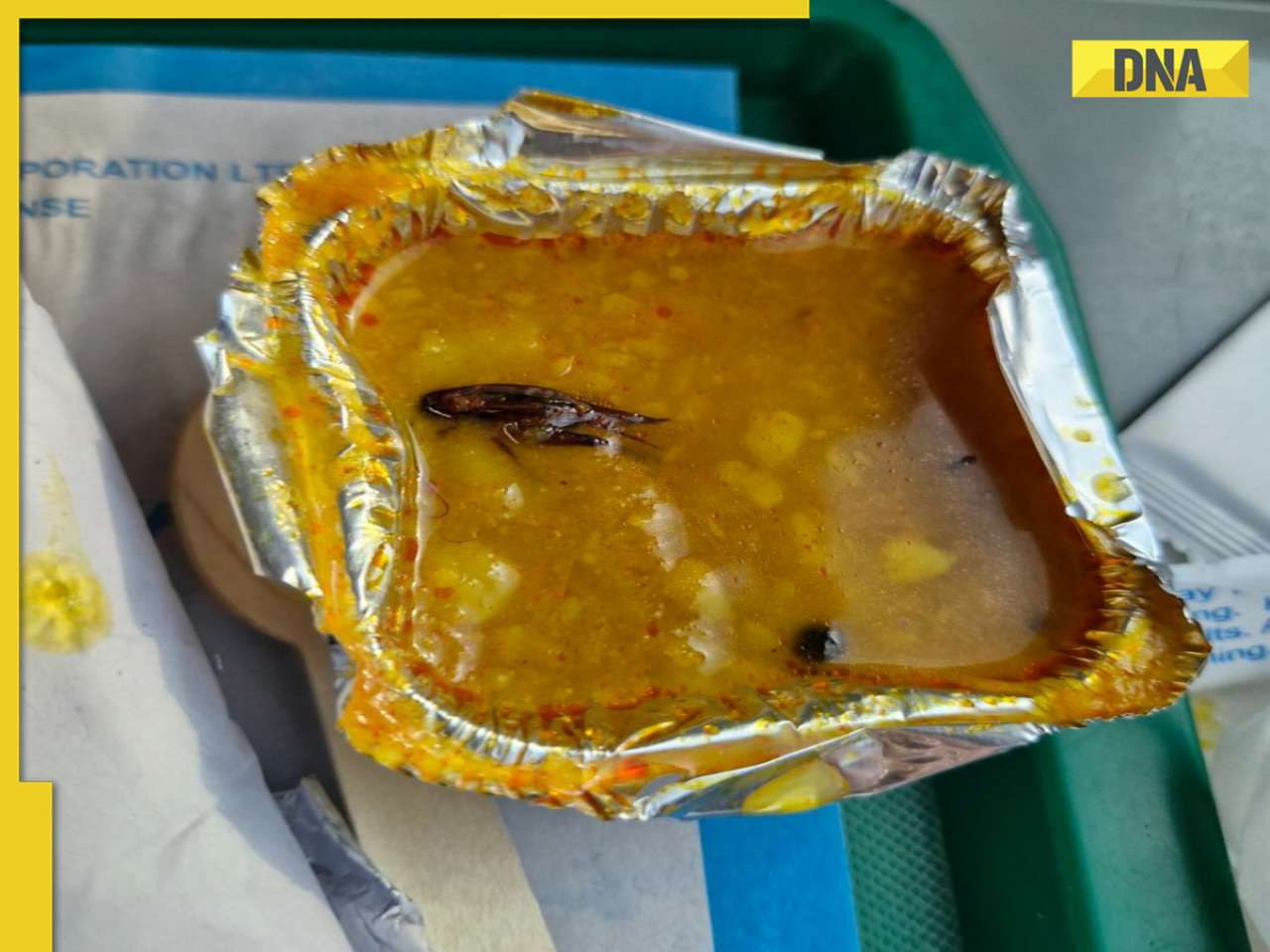 Vande Bharat Express passenger shares pic of cockroach in meal, IRCTC reacts