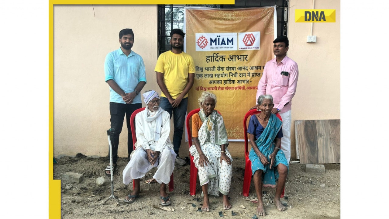 Miam Charitable Trust Partners with Surjagad Ispat private limited support Old Age Home in Allapalli Gadchiroli Maharash
