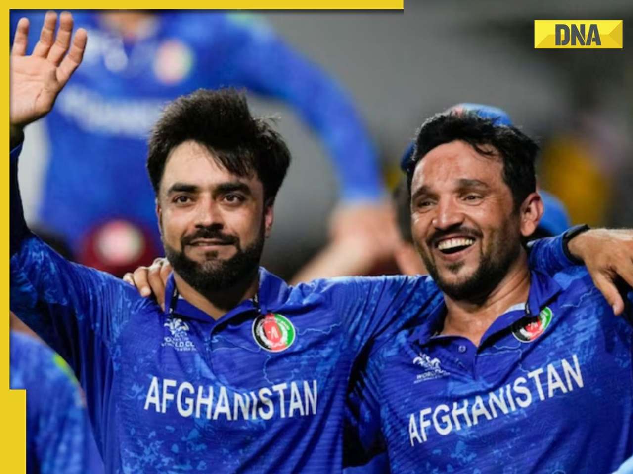 Rashid Khan reacts to Gulbadin Naib’s controversial injury after Afghanistan reach first-ever T20 WC semifinal
