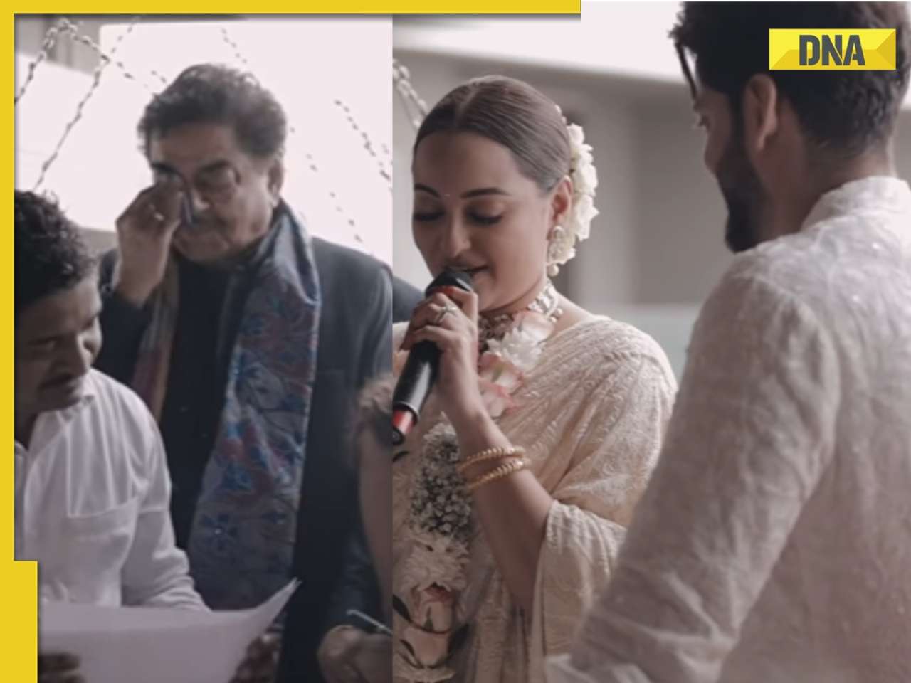 Sonakshi Sinha-Zaheer Iqbal's wedding teaser: Shatrughan Sinha gets emotional, friends sing 'Sona Kitna Sona Hai'