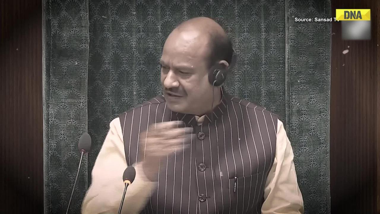 LS Speaker Om Birla ने संसद में NC MP Aga Ruhullah को सुनाई खरी-खरी, कहा 