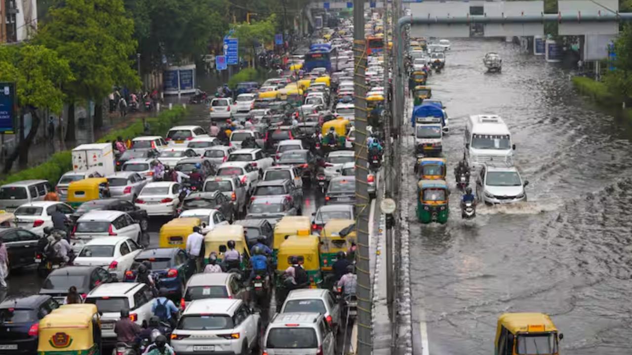 Waterlogging In Delhi  