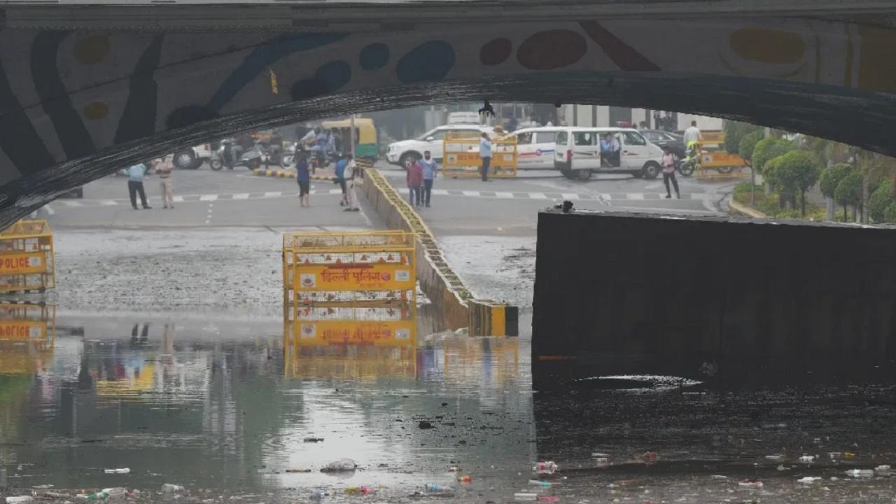 Truck Drown In Water