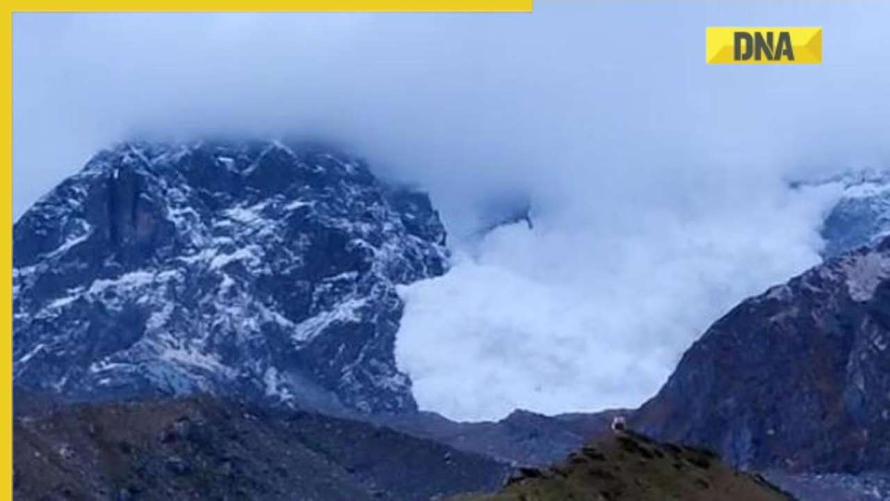 Watch Video: Massive avalanche hits Gandhi Sarovar in Uttarakhand's Kedarnath