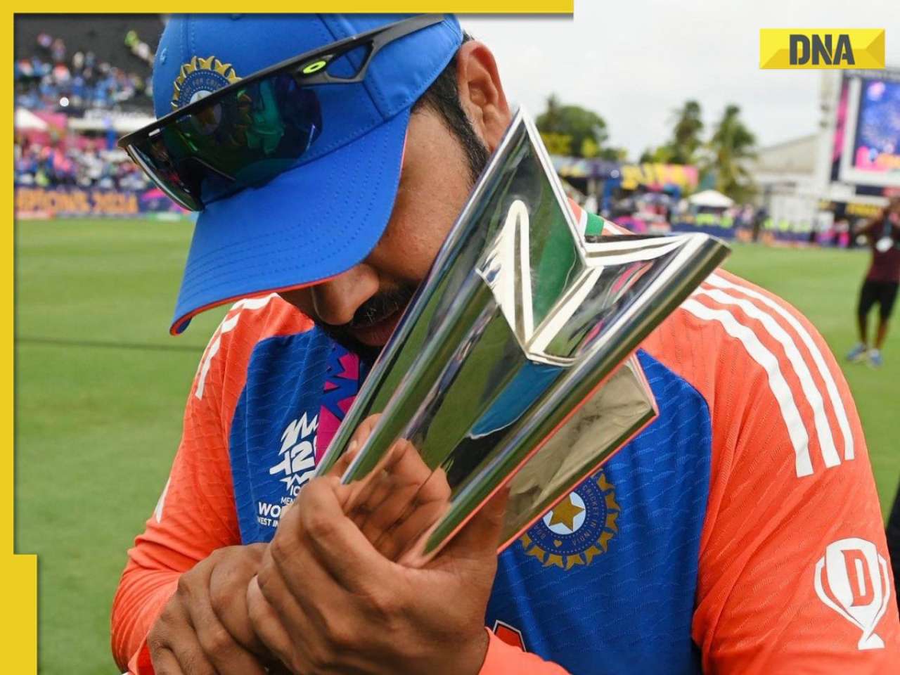 Rohit Sharma wakes up with T20 World Cup trophy beside him; pic goes viral