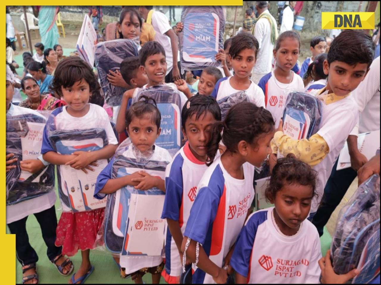Generous Donations aid Adivasi Women and Children: Miam Charitable Trust and Surjagad Ispat Pvt Ltd lead the way