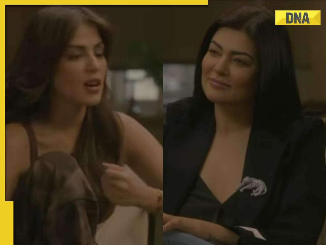 Watch: Rhea Chakraborty tells Sushmita Sen she is a ‘bigger gold digger’ than her, says 'do you know that...'