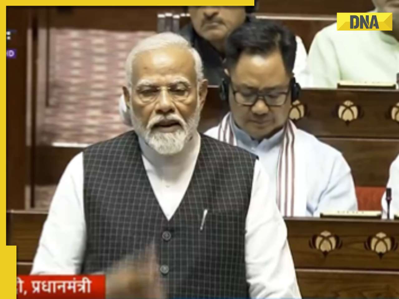 Parliament highlights: 'Those waving Constitution now oppose Constitution Day,' says PM in RS
