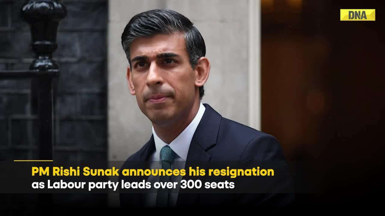 UK PM Rishi Sunak Resigns, Concedes Defeat To Keir Starmer In UK Polls As Labour Wins Over 300 Seats