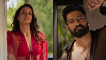 Triptii Dimri and Vicky Kaushal adoring each other