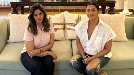 Pooja Dadlani and Gauri Khan