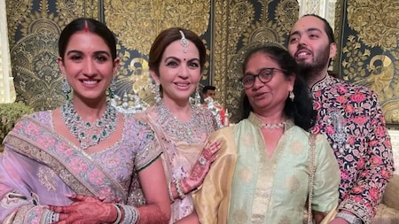 Lalita Dsilva at Anant Ambani’s wedding