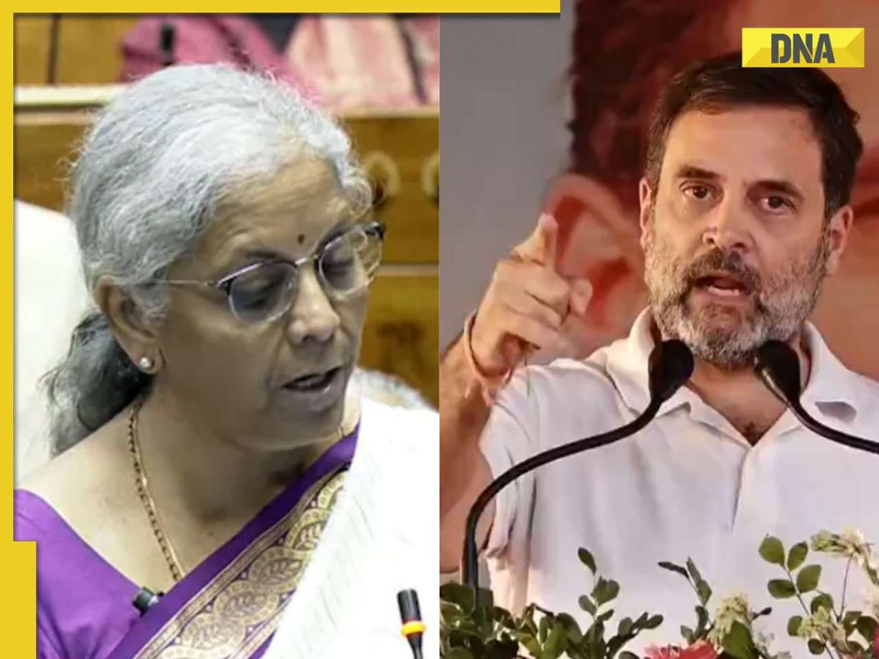 Congress MP Rahul Gandhi slams Union Budget 2024 presented by FM Nirmala Sitharaman, calls it…