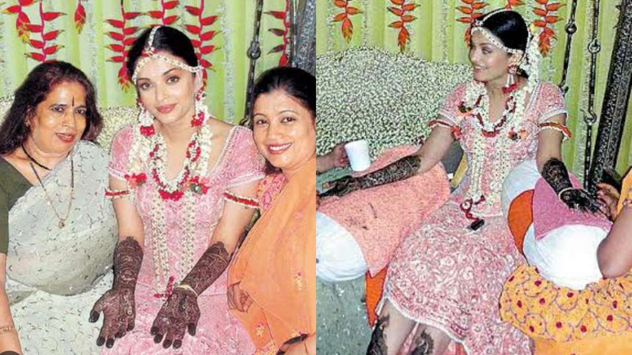 Aishwarya Rai Bachchan mehandi ceremony