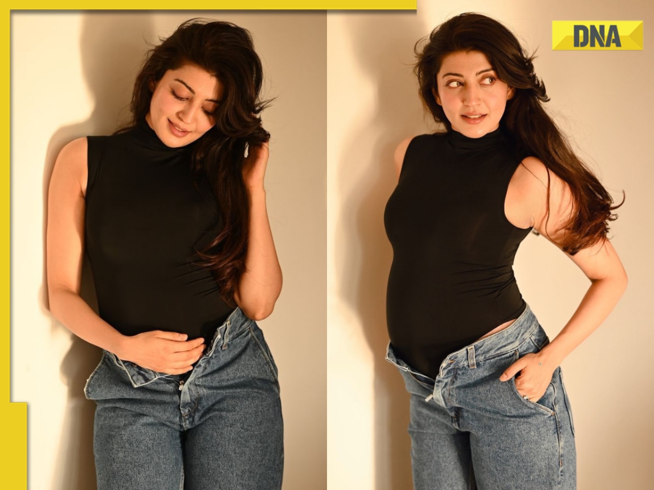 Pranitha Subhash announces pregnancy, debuts baby bump 'no 2' in cute post : 'The pants don't fit anymore'