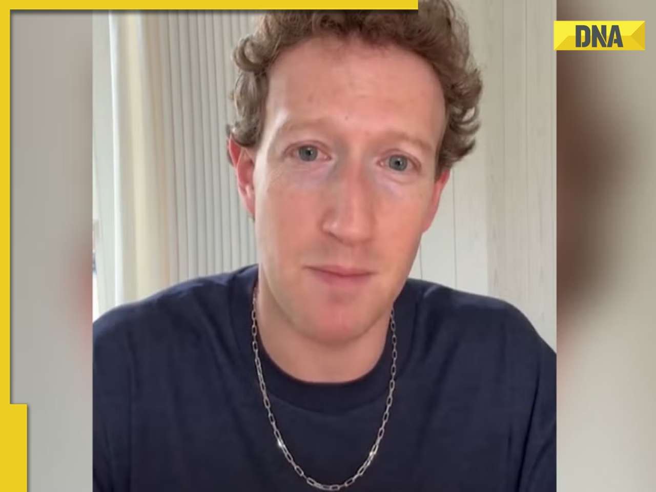 META CEO Mark Zuckerberg reveals emotional story behind his gold chain, says it is engraved with prayer which...