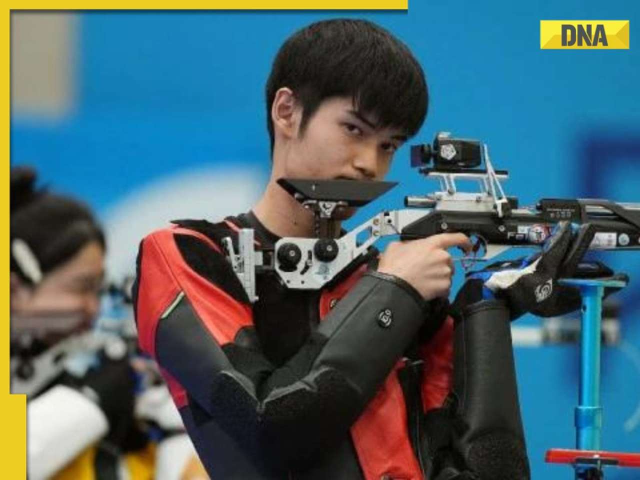 China win first gold medal of Paris Olympics 2024 in mixed team air rifle shooting