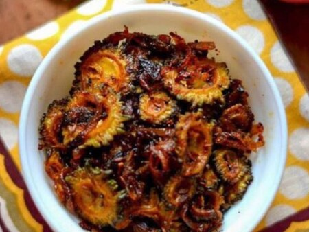 Karela (Bitter Gourd) Stir-Fry