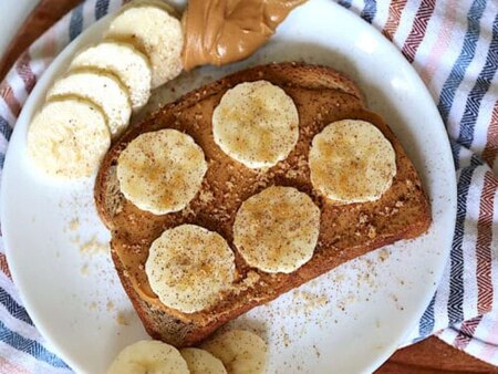 Nut Butter on Whole Grain Toast