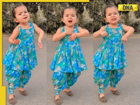  Viral video: Little girl's adorable dance to Haryanvi song steals hearts, watch 