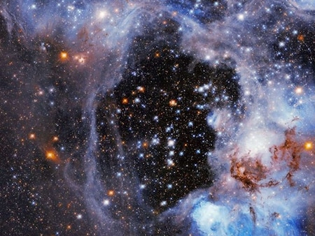 Hubble Views N44 Superbubble