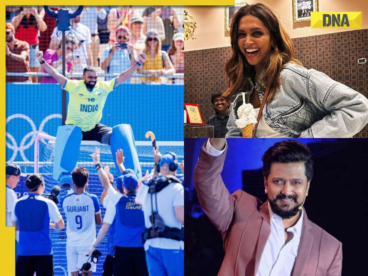 'Chak De India!': Deepika Padukone, Riteish Deshmukh celebrate as Indian Hockey Team wins bronze at Paris Olympics 2024