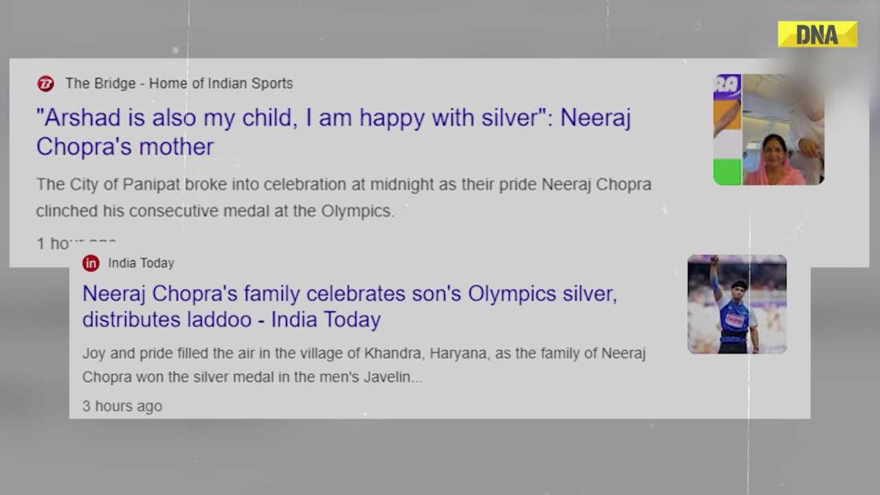 Neeraj Chopra’s Mother Reacts To His Silver Medal, Praises Pakistan's Arshad Nadeem For Gold Medal