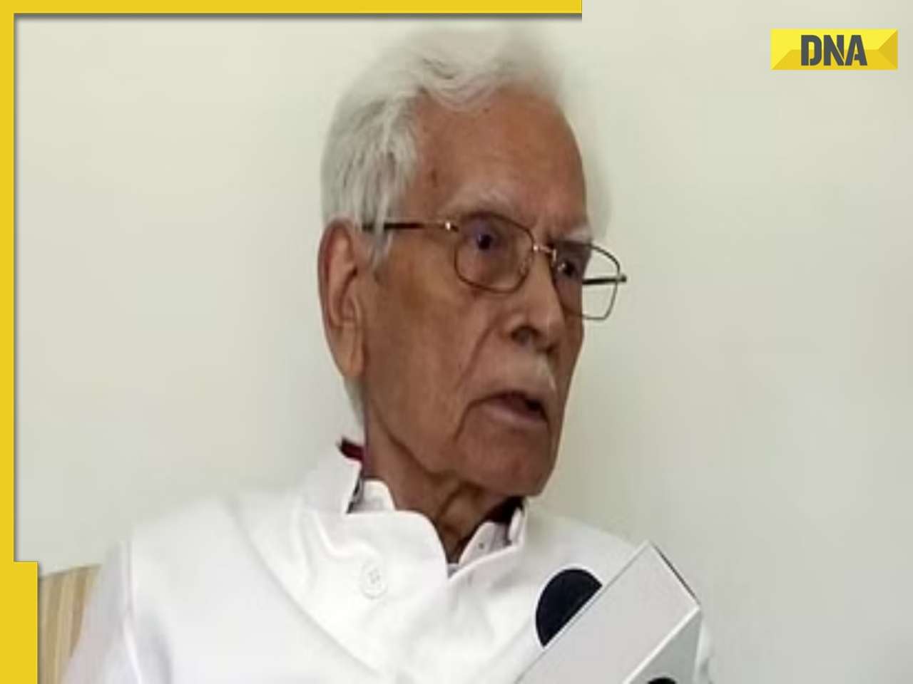 Former External Affairs Minister K Natwar Singh passes away at 93