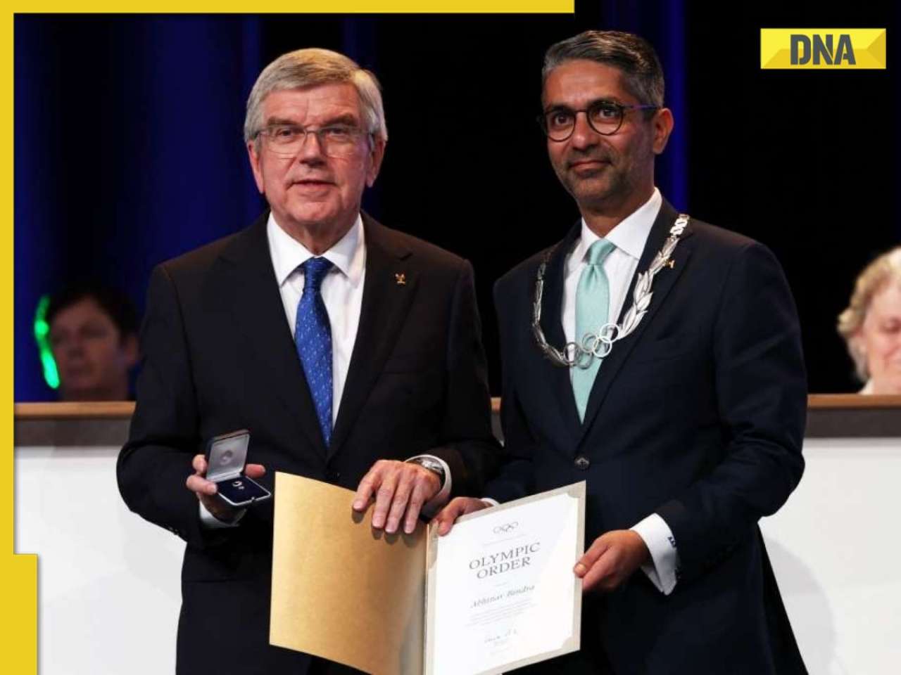 Abhinav Bindra honored with the prestigious “Olympic Order” at the IOC session in Paris