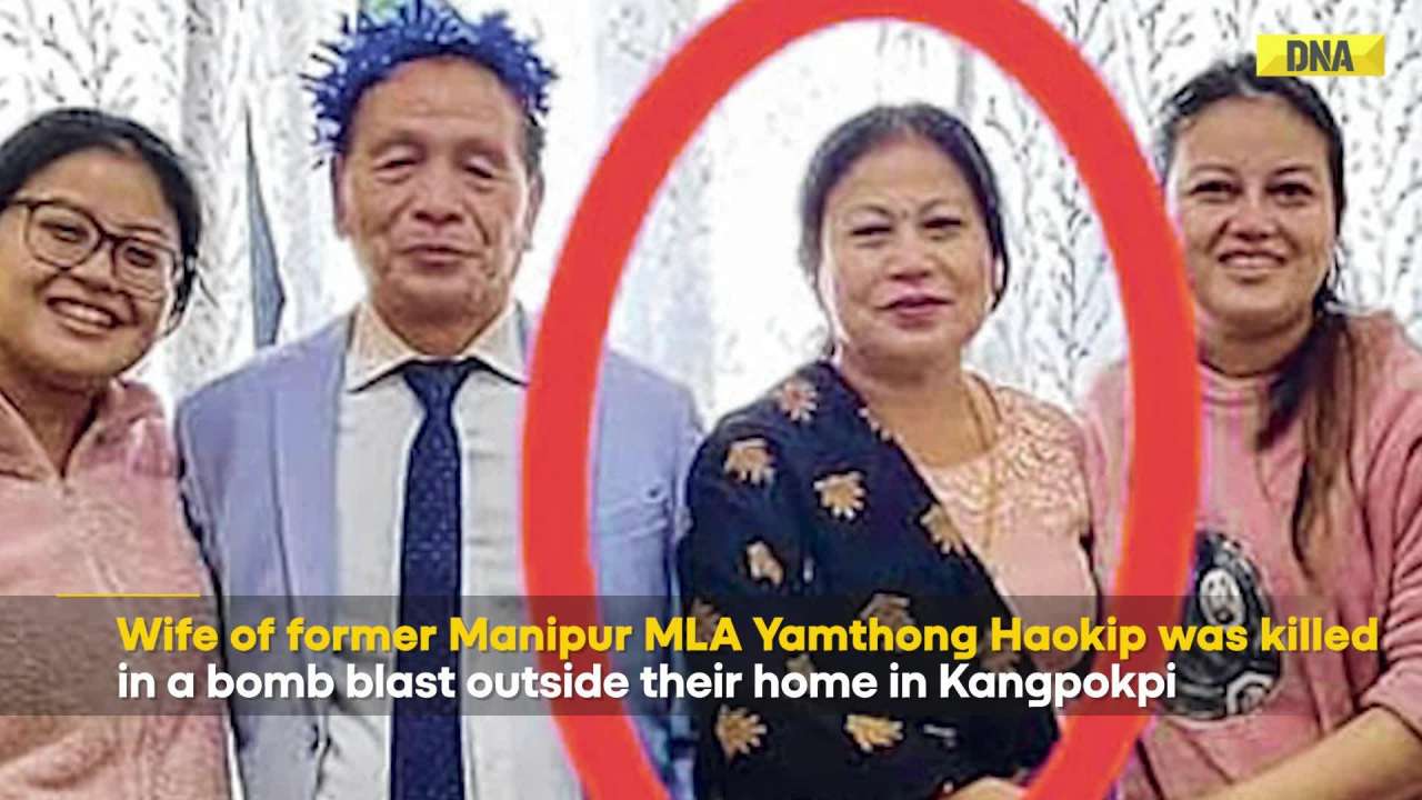 Manipur News: Former MLA Yamthong Haokip's Wife Killed In Kangpokpi Bomb Blast, Police Suspects...