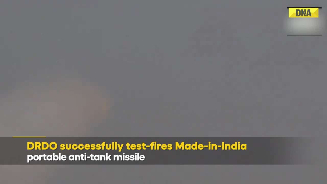 DRDO Successfully Test Fires Made-In-India Portable Anti-Tank Guided Missile 