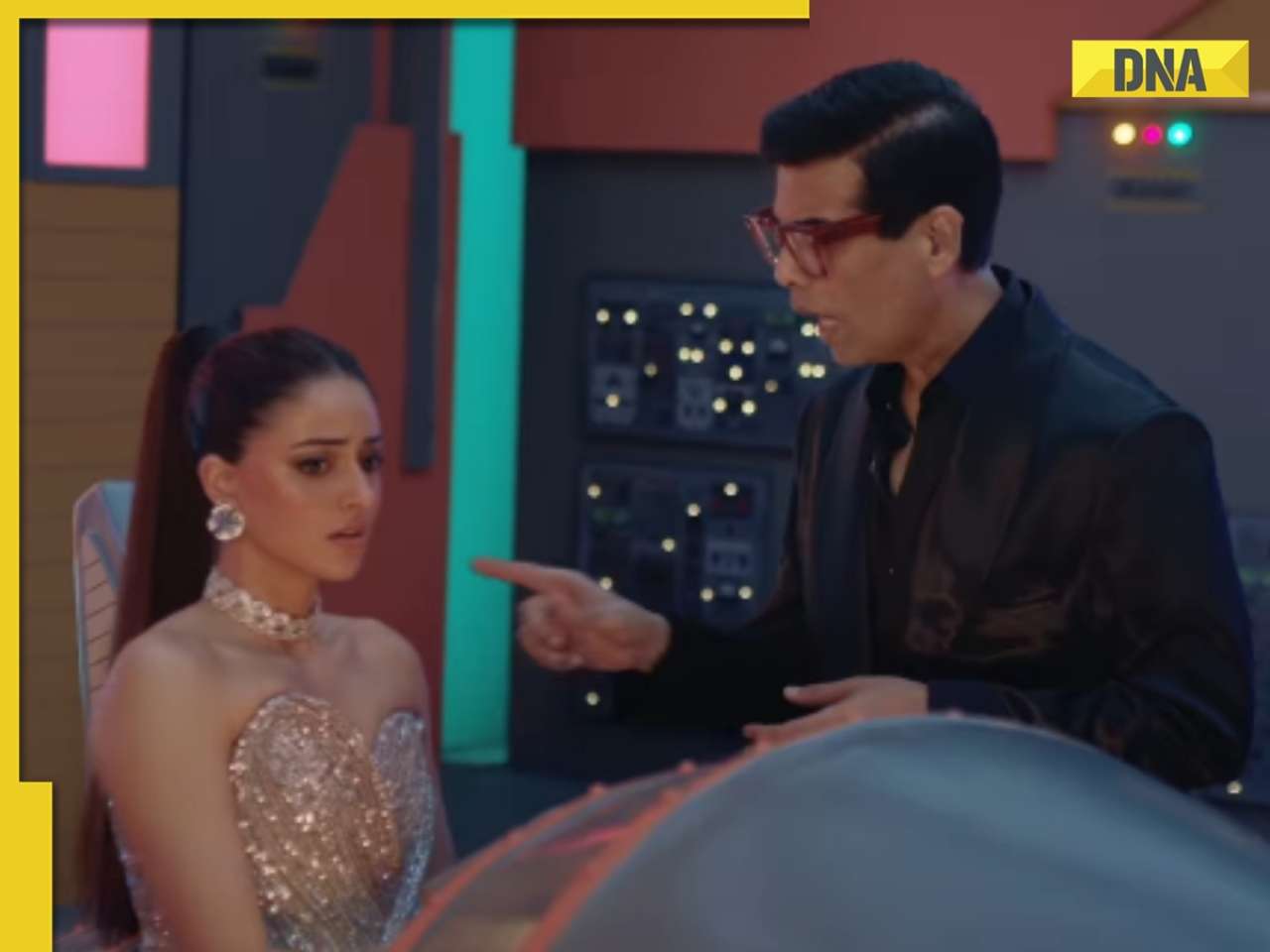 Watch: Karan Johar makes Ananya Panday struggle like 'regular person' in hilarious Call Me Bae promo