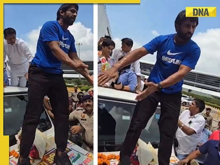  Bajrang Punia faces backlash after welcoming Vinesh Phogat at Delhi Airport due to... 