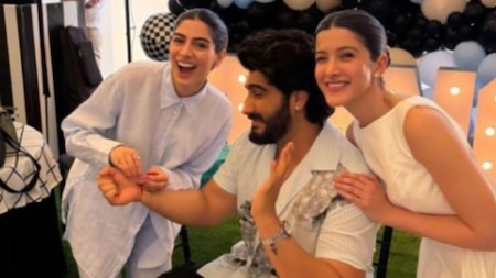 Arjun Kapoor celebrates raksha bandhan with sisters