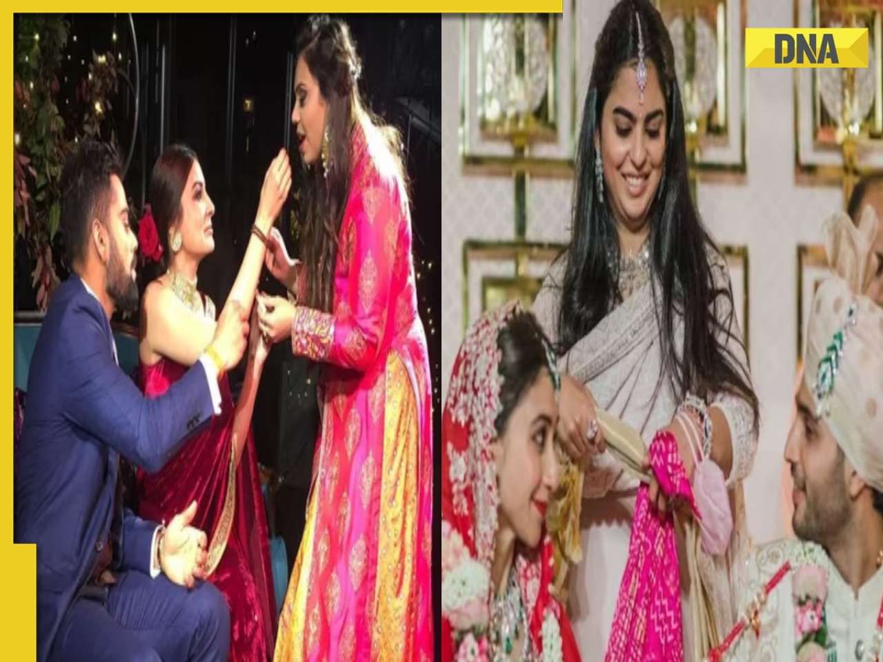 Anushka Sharma-Bhawna Kohli to Khrisha Shah-Isha Ambani: Check out famous celebrity Bhabhi-Nanad jodis