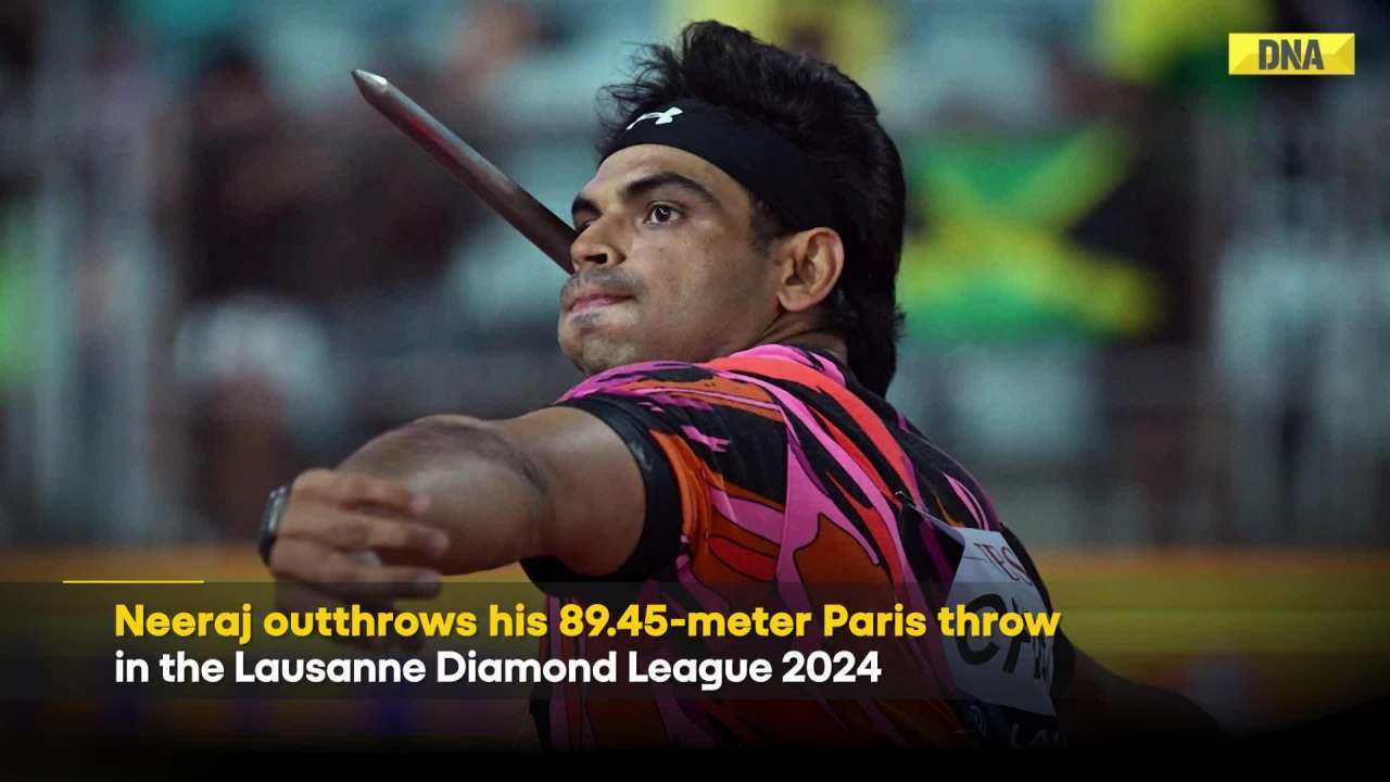 Neeraj Chopra Bags Second Spot In Lausanne Diamond League 2024, Surpasses Paris Olympic Throw